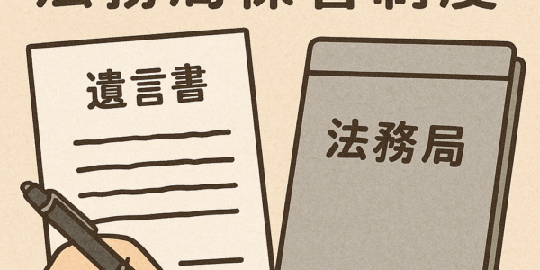 法務局での自筆証書遺言書保管制度について